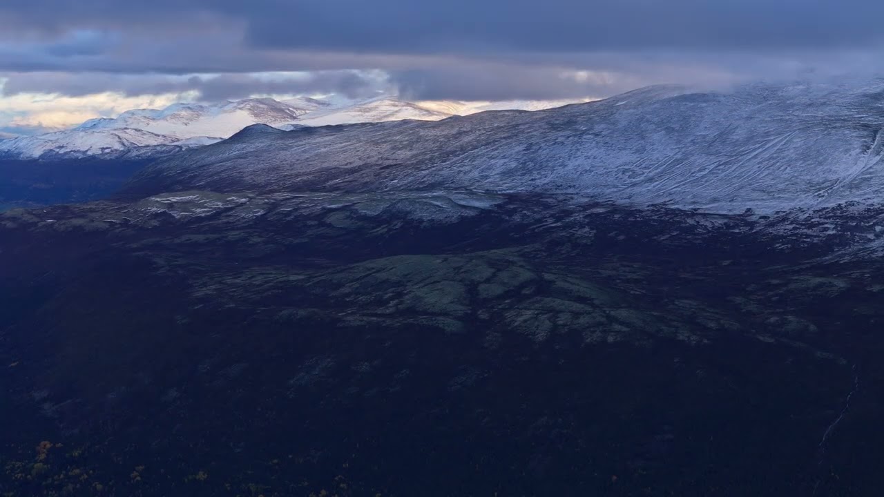 Winter is fast approaching. video is taken in Bismo/Skjåk #drone #norwegiannature #djiair3