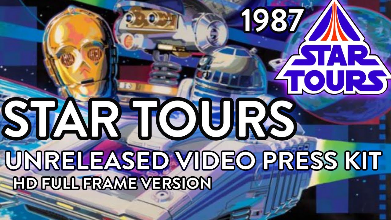Star Tours Ride Disney Parks | Press Kit 1987 | Disney MGM Studios