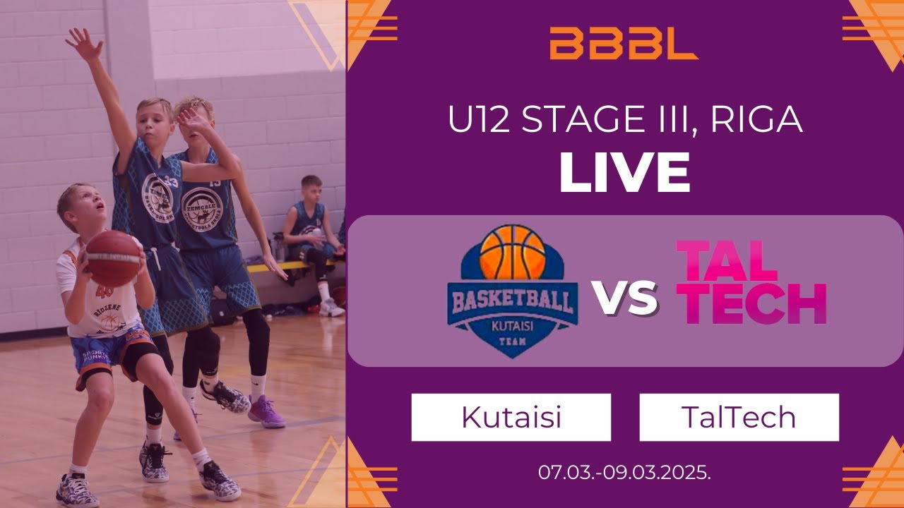 BC Kutaisi 2013 vs Taltech BS 2013 | BBBL Boys U12