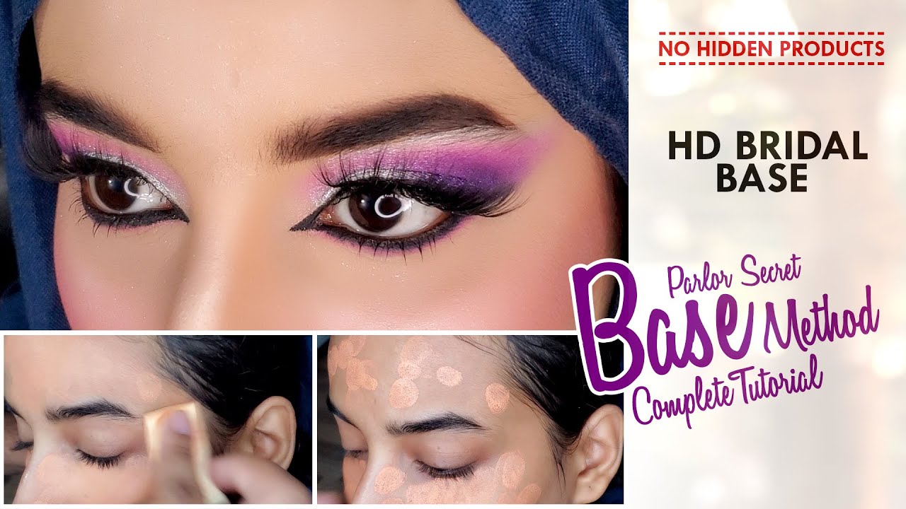 Parlor Secret Base | Bridal Base Complete method | Shiraza Arshad