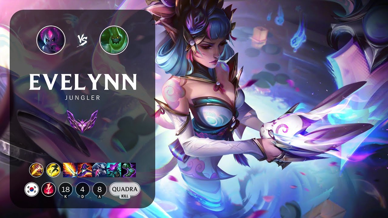 Evelynn Jungle vs Zac - KR Master Patch 14.2
