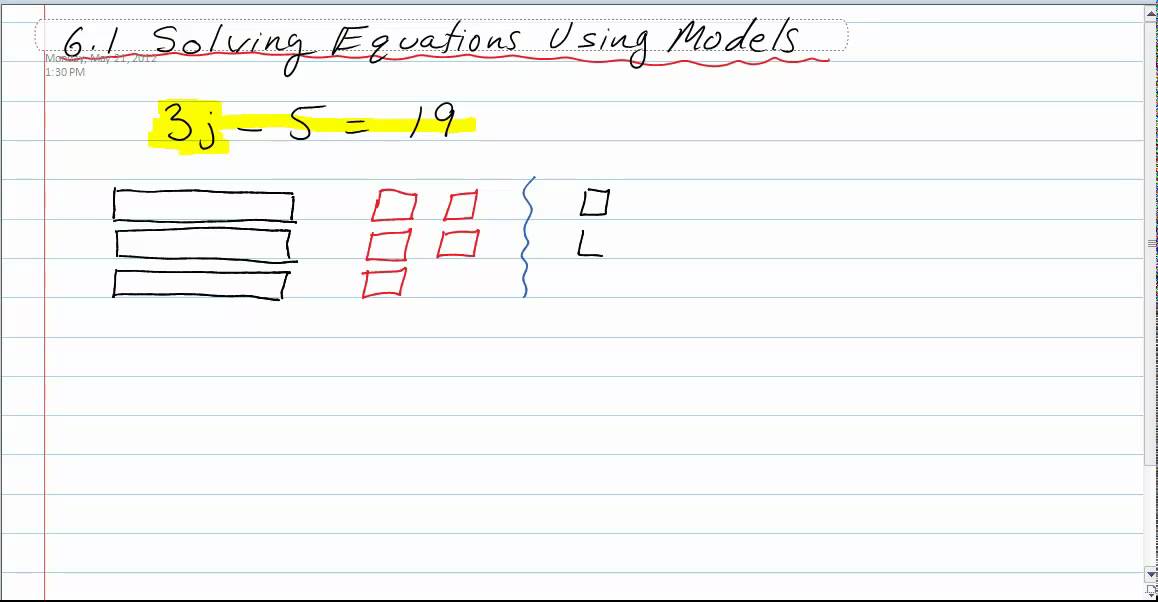 Solving Equations Using Models