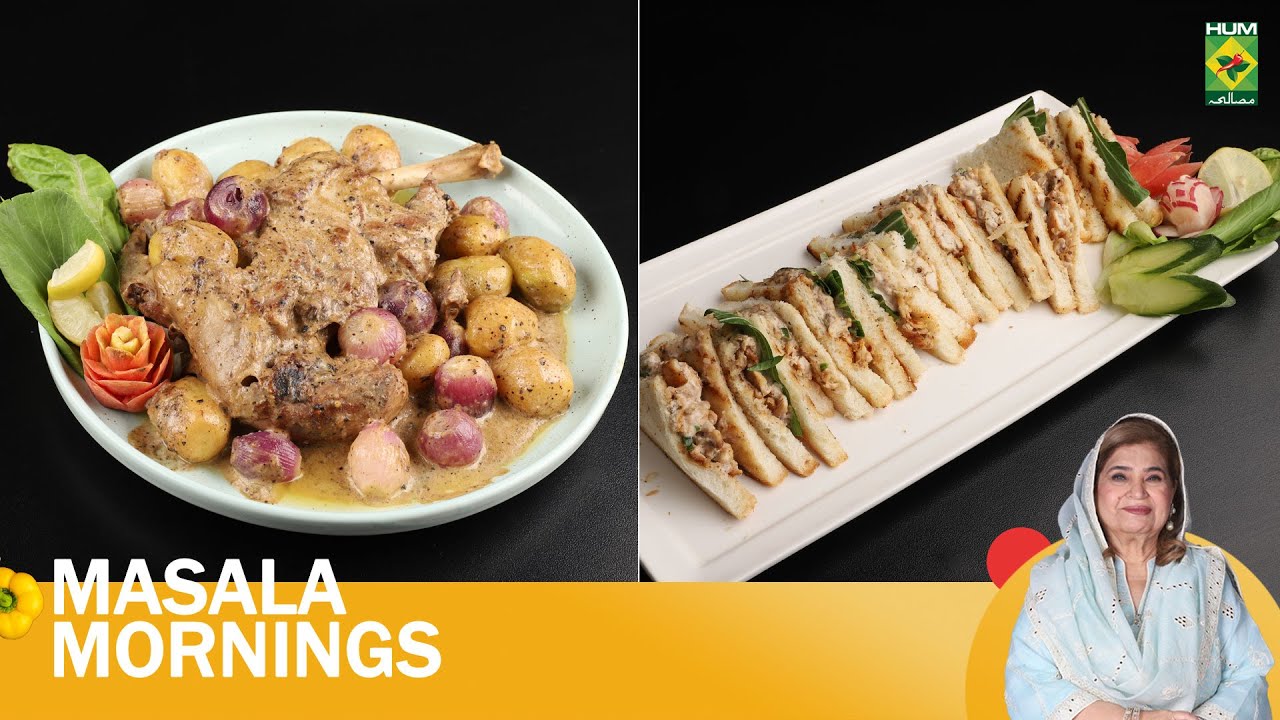 White Malai Raan & Chicken Marbella Sandwich | 07 JAN 2026 | Masala Mornings | Masala Tv
