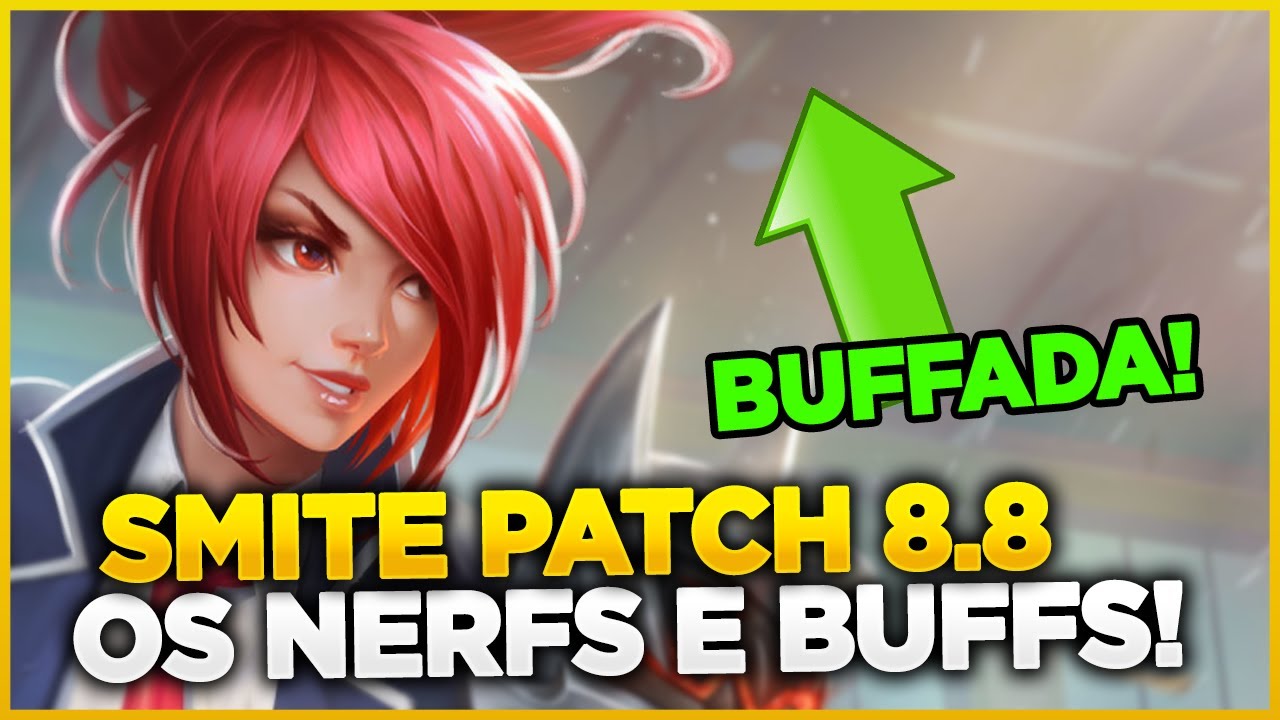 SMITE BRASIL | BELONA VEM FORTE! PATCH 8.8 NERFS / BUFFS