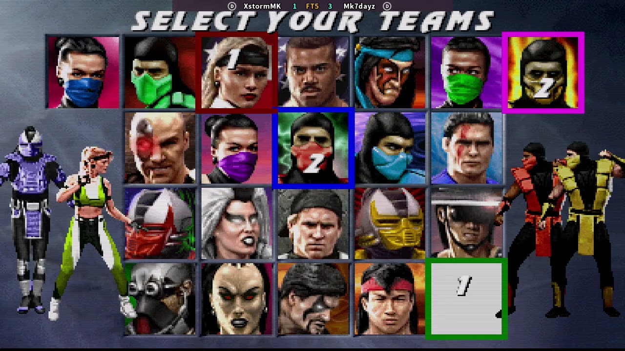 Ultimate Mortal Kombat 3 Fightcade - Very Close Set Of Good Matches