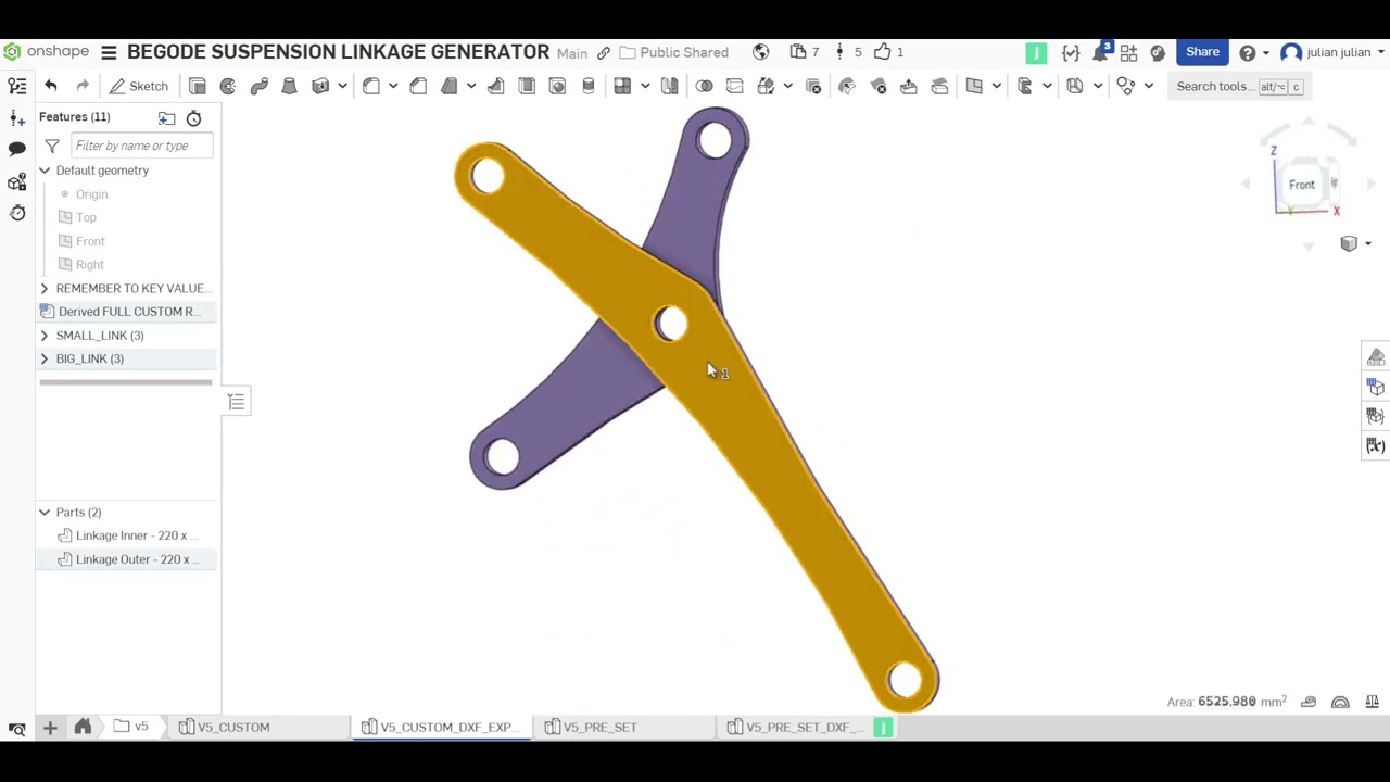 Begode Linkage Generator V5