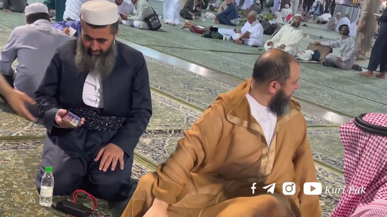 الشيخ سعيد الكملي و مامۆستا کوڕی پاک المدينة المنورة