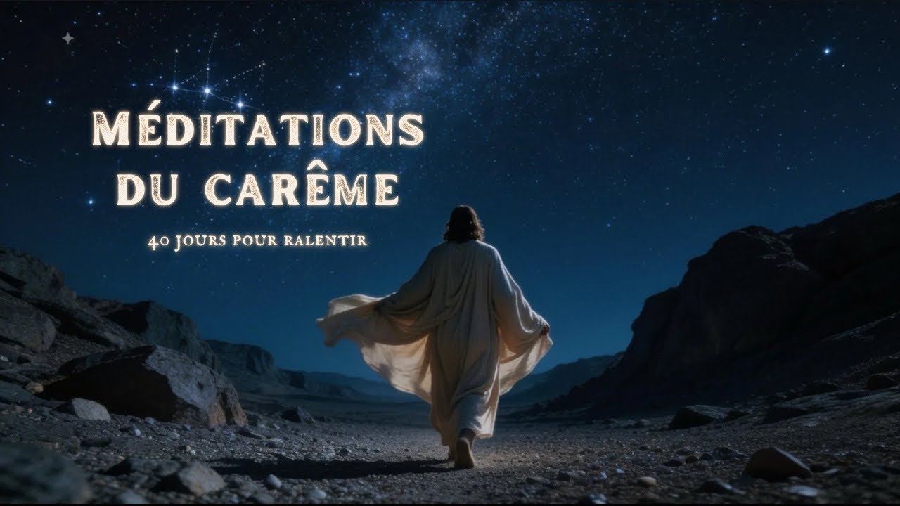 CARÊME : 6 méditations guidées pour accompagner ces 40 jours #meditation #chrétiens 