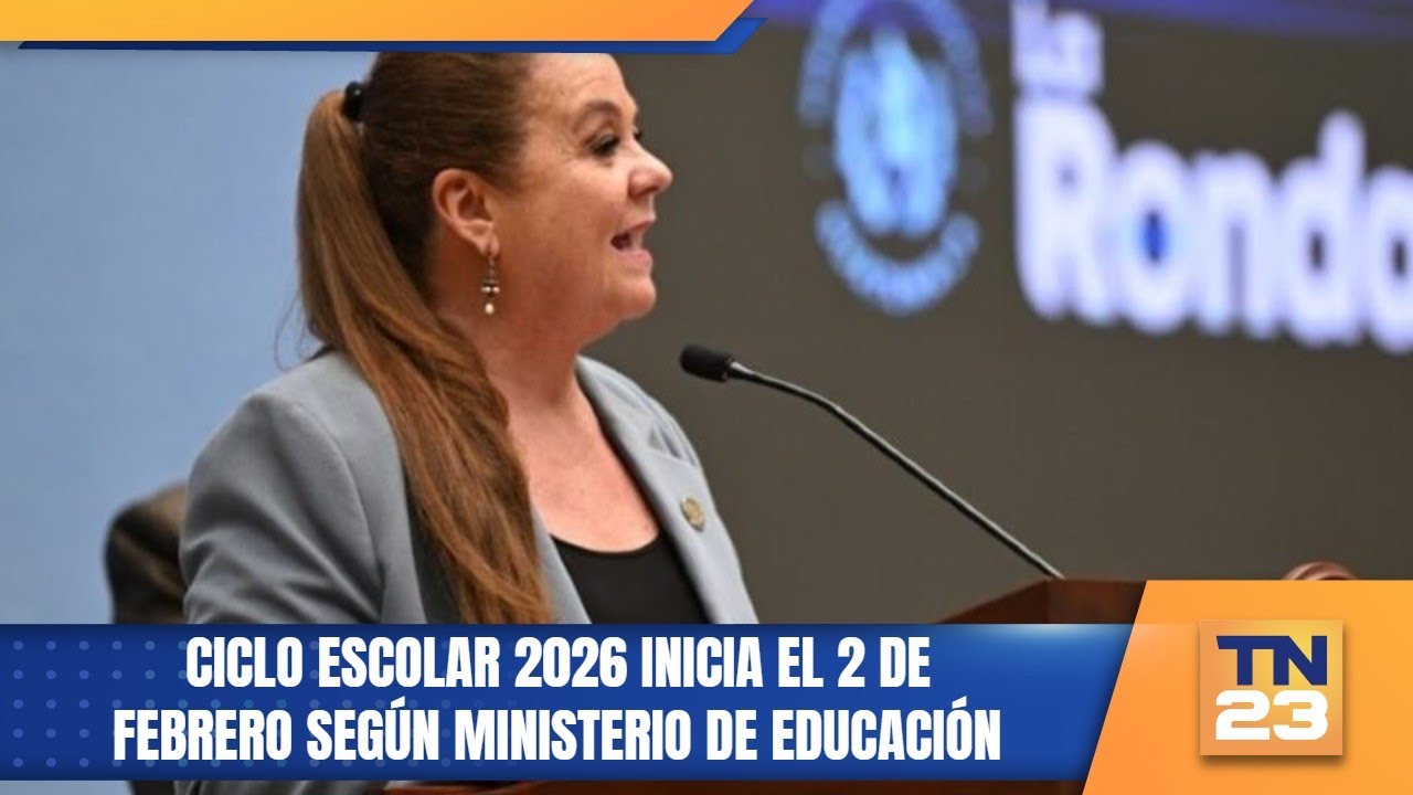 Ciclo escolar 2026 inicia el 2 de febrero seg&uacute;n Ministerio de Educaci&oacute;n