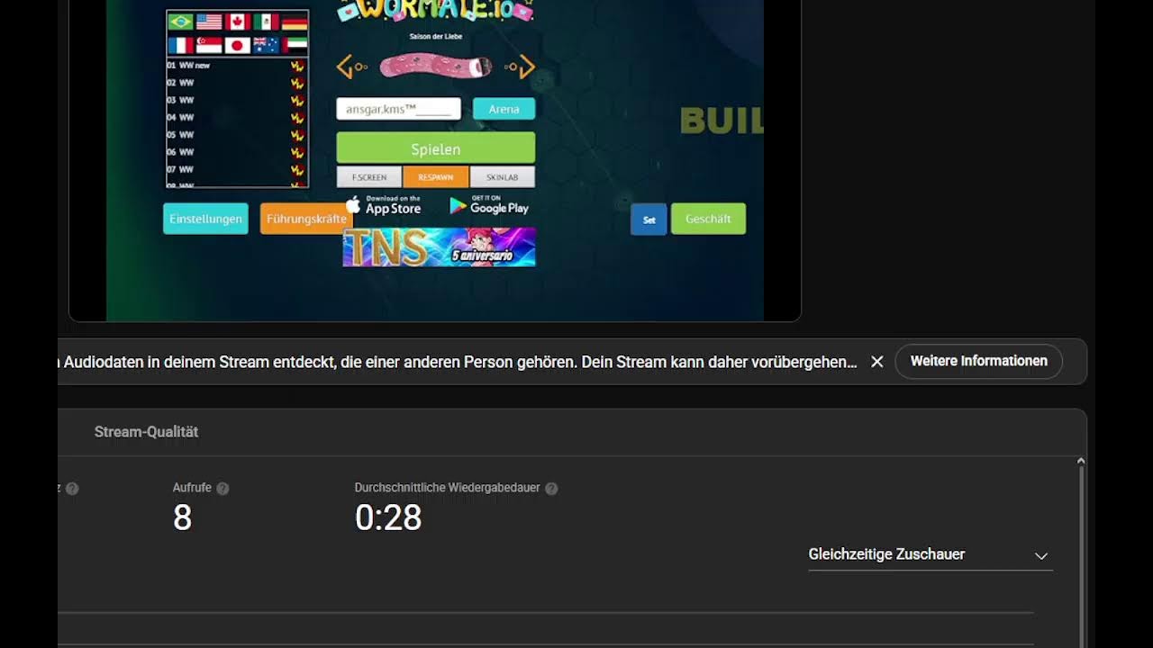 Wormate.io   \\_AFM_//  RED❤❤