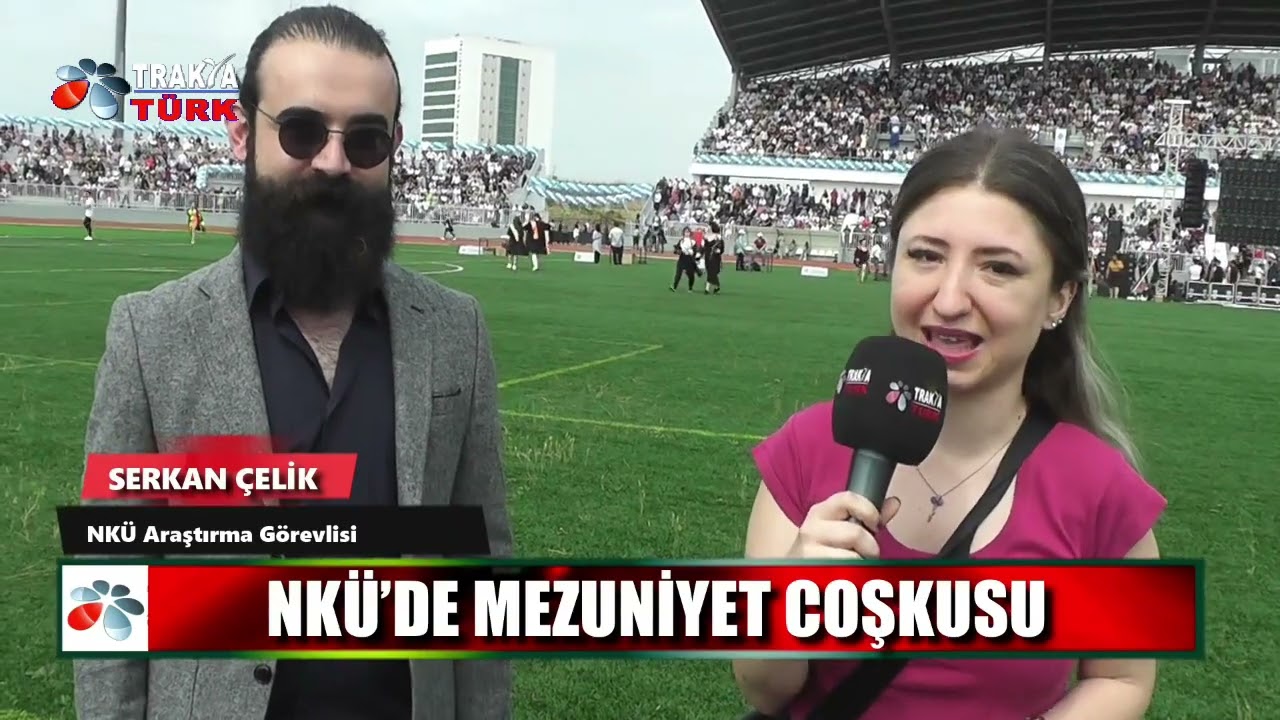 NKÜ'de Mezuniyet Coşkusu