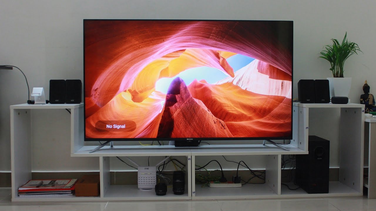 Kodak 55CA0909 55 inch Ultra HD (4K) LED Smart Android TV Unboxing and Quick installation