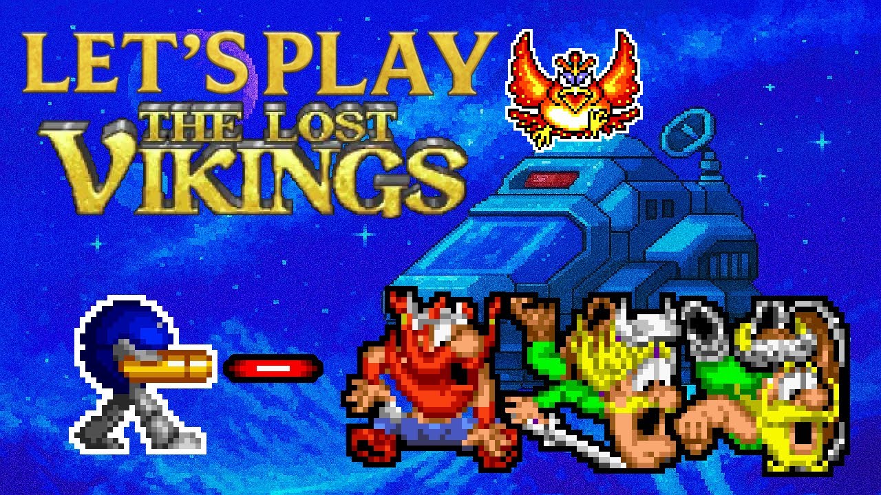 Let's Play The Lost Vikings (SNES) | 01 - Spaceship Part 1