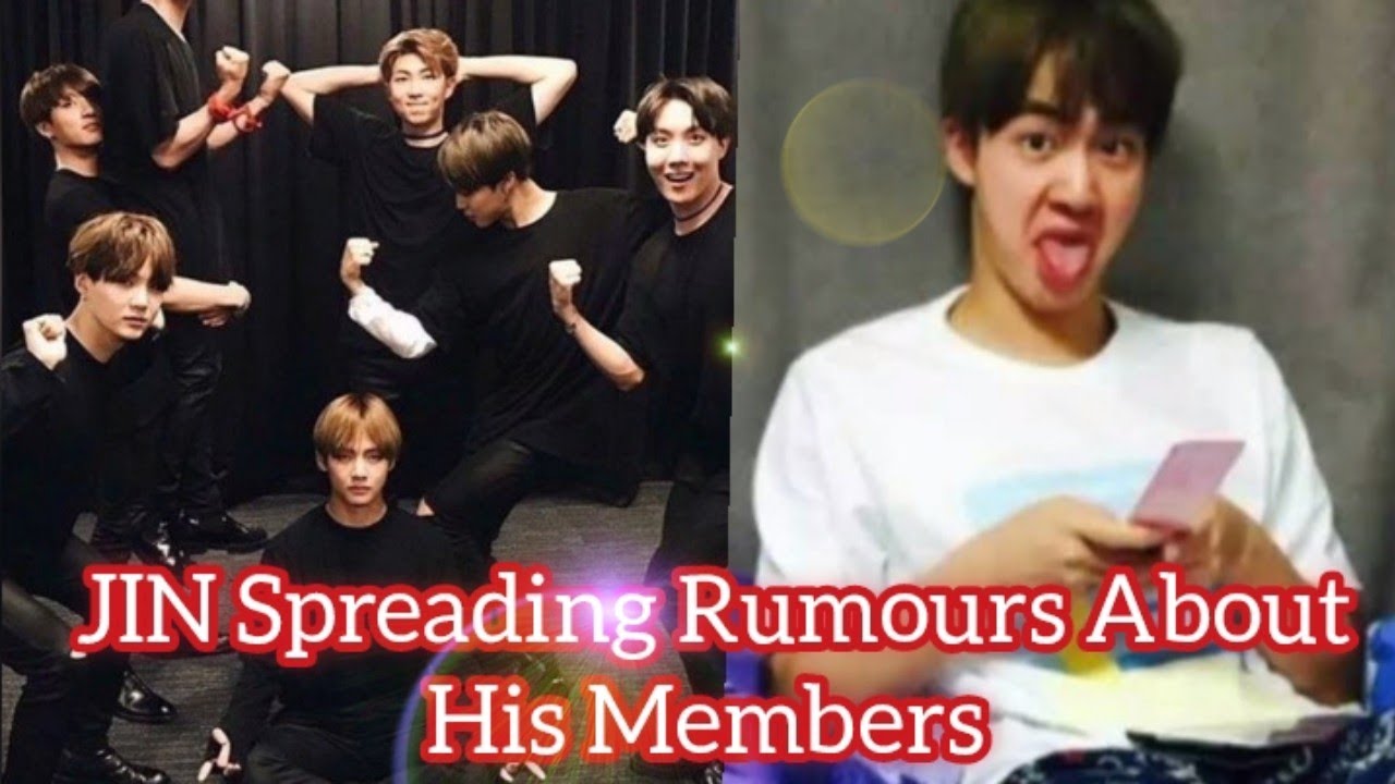 JIN Spreading Rumours About His Members 😂