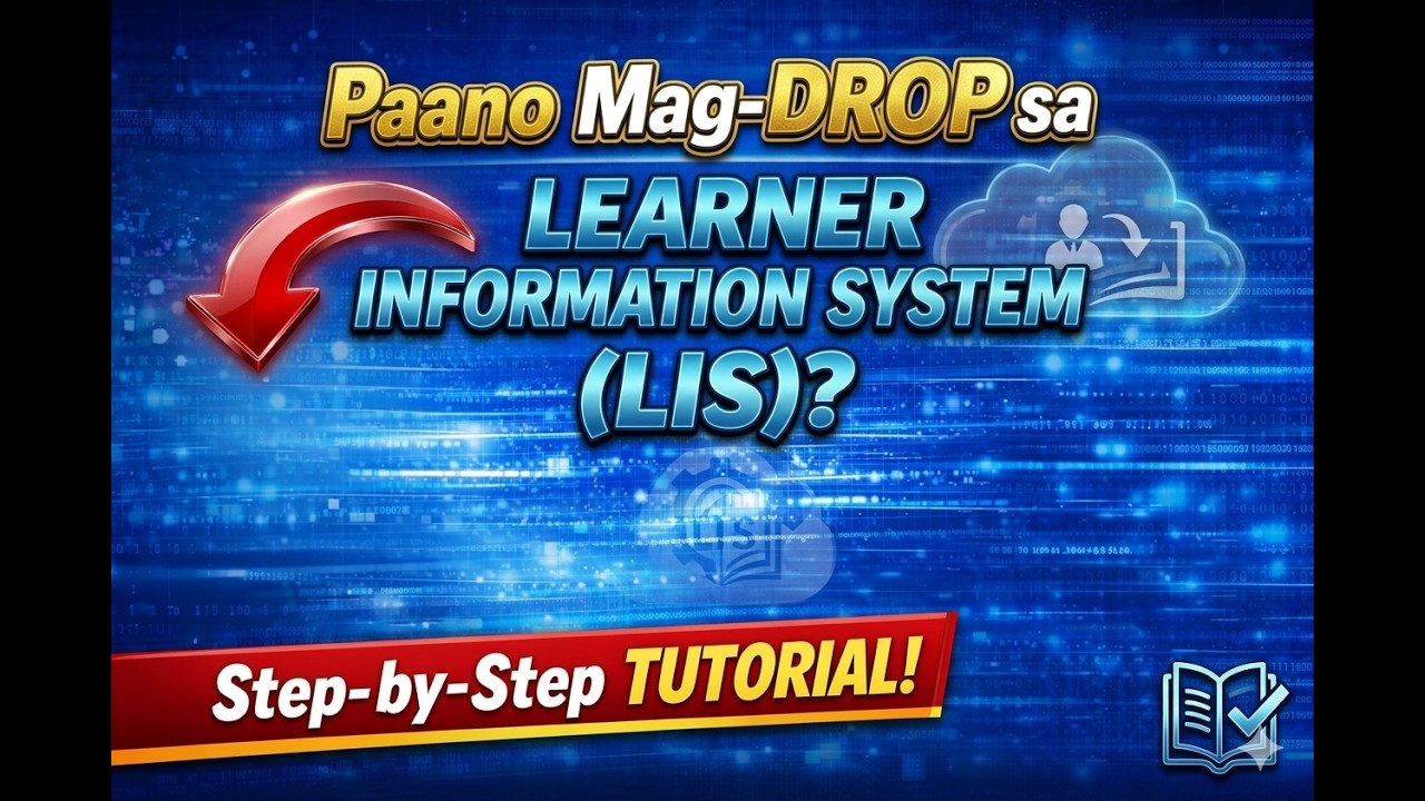 Paano mag-drop sa Learner Information System (LIS) sa New Normal - Deped | RYAN'S BOARD
