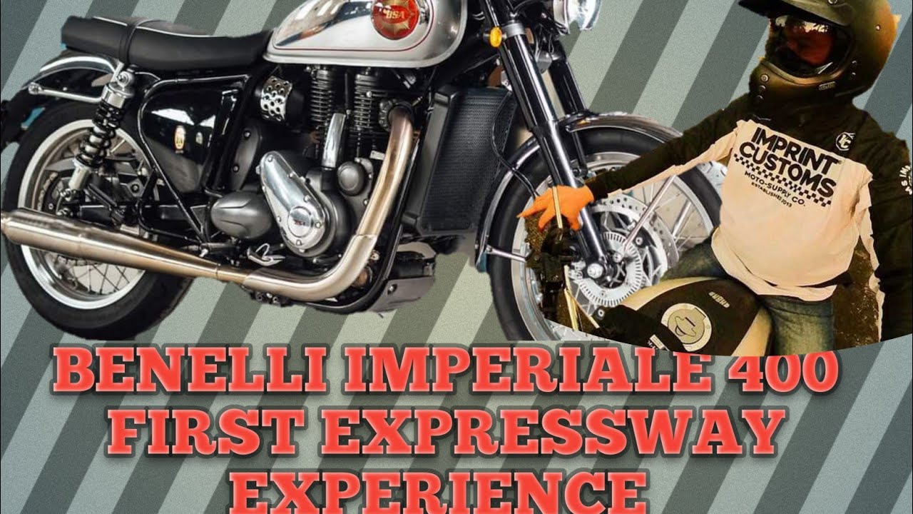 BENELLI IMPERIALE400 FIRST EXPRESSWAY RIDE TEST RIDE IN NORTH LUZON EXPRESSWAY #benelliimperiale2023