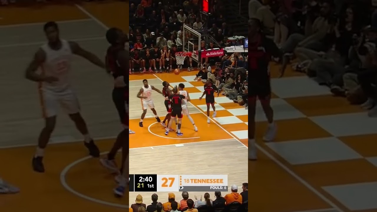 Nate Ament goes for 18 and 9 in his collegiate debut