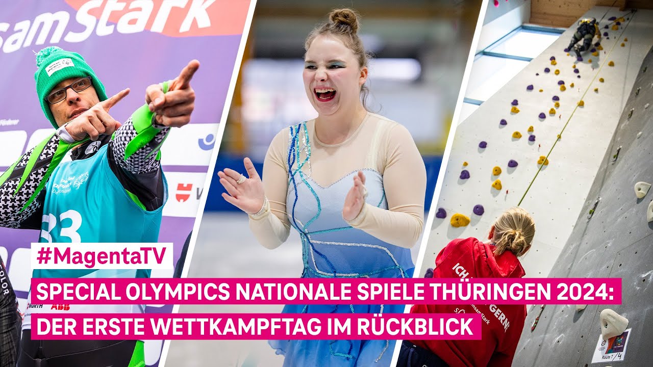 Die erste Wettkampftag der Special Olympics Winterspiele! | #Thüringen2024 | MagentaTV