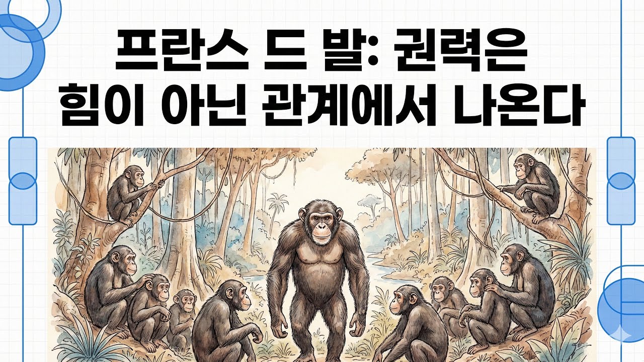 [핵심 요약] 침팬지 폴리틱스 (Chimpanzee Politics · 5분 핵심 요약·AI 심층 분석 · 핵심 주제·인사이트·정리)
