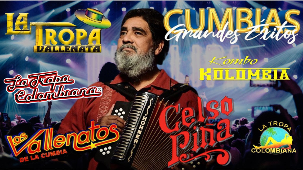 🔥 La Tropa Vallenata, Los Vallenatos & Celso Piña – Éxitos Bailables Toda la Noche 🎧