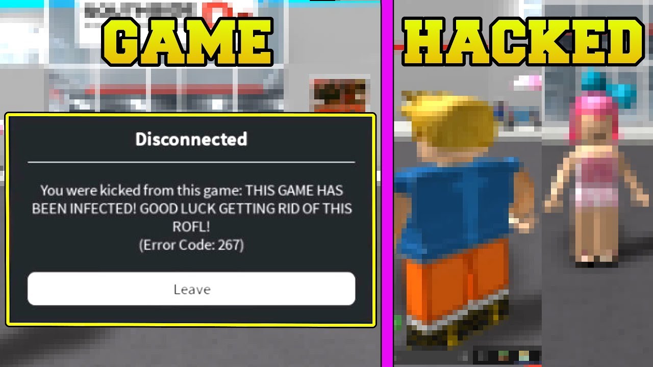 OUR GAME GOT HACKED IN ROBLOX!!!