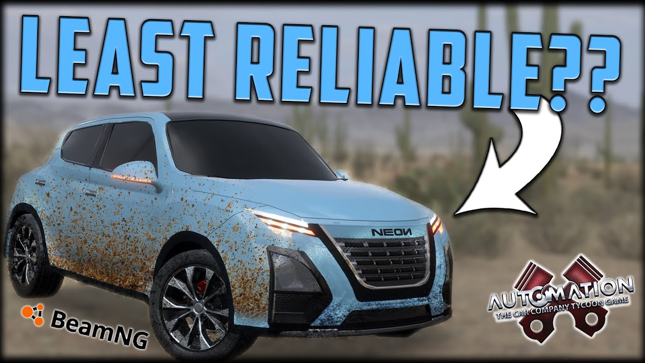 I Built The Least Reliable Car Ever?! Automation - BeamNG