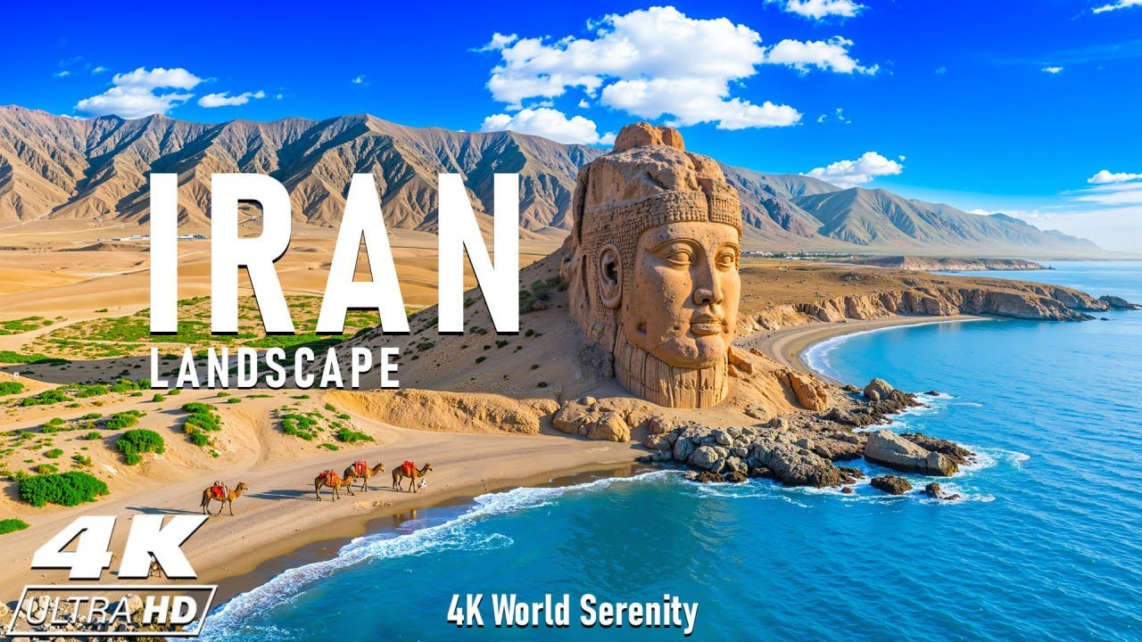 Иран 4K Ultra HD • Потрясающие кадры Иран, живописный расслабляющий фильм с успокаивающей музыкой