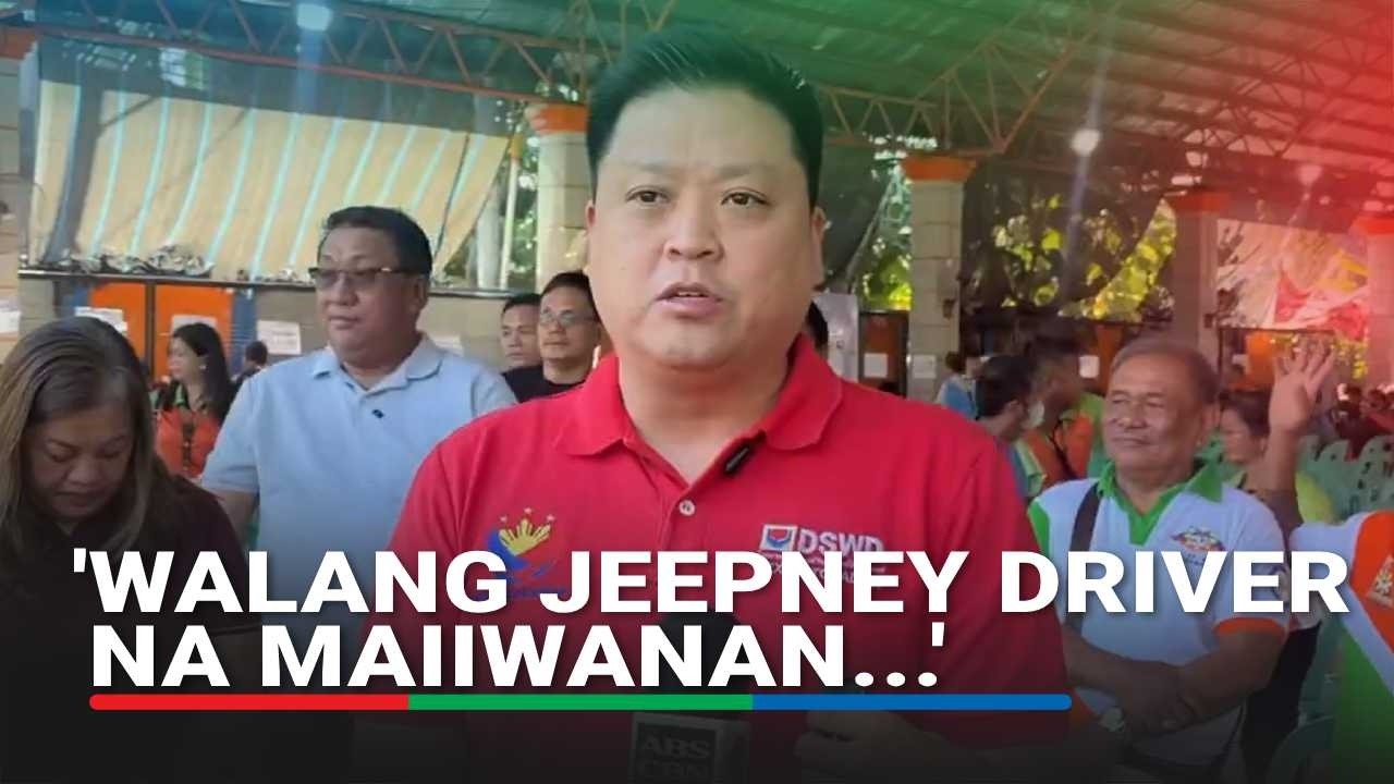 DSWD says 'special payout' available for jeepney drivers not in cash relief list | ABS-CBN News