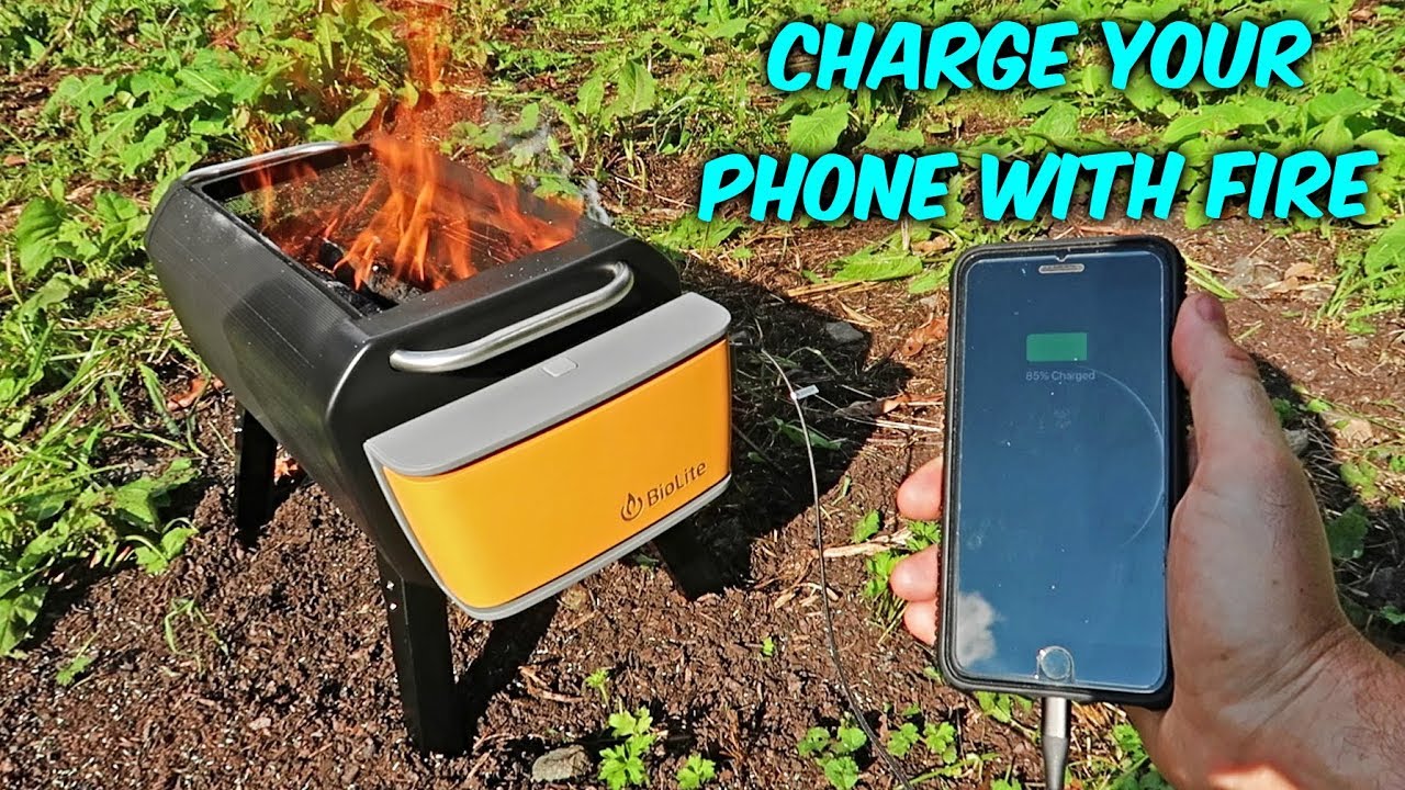 Charge Your Phone with Fire!
