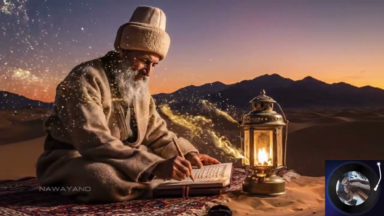 نوآیند | خدا کیست؟ خدا چیست؟ - شعر فلسفی عرفانی با هنر هوش مصنوعی
