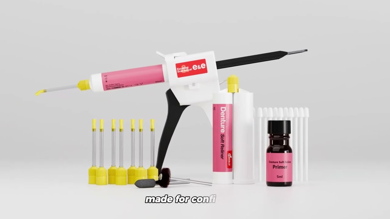 E&E Denture Soft Reline Kit – Instructional Animation for Clinical Use