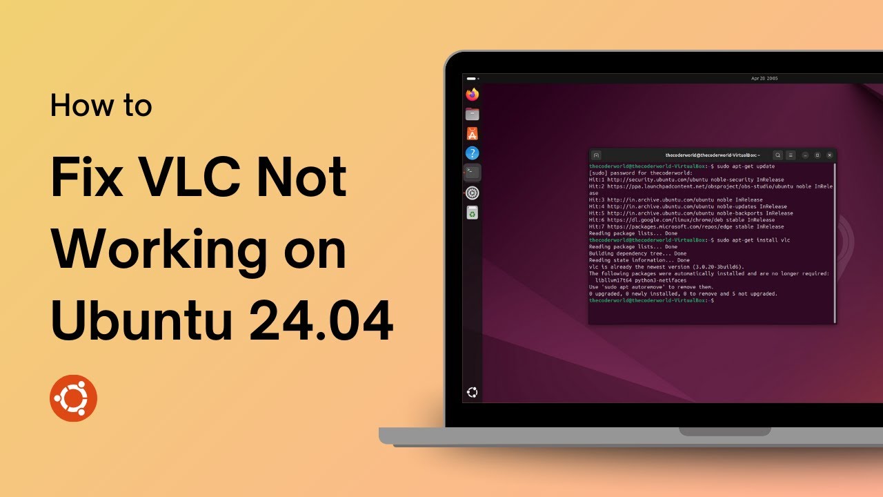 How to Fix VLC Not Working on Ubuntu 24.04 LTS