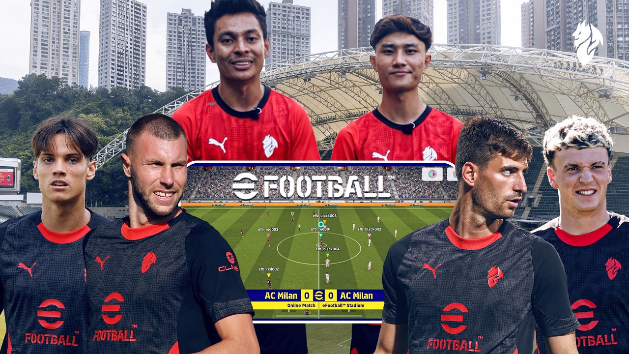 Una sfida speciale a Hong Kong per Gabbia, Jiménez, Pavlović e Ricci 🇭🇰⚽🎮 | @eFootball