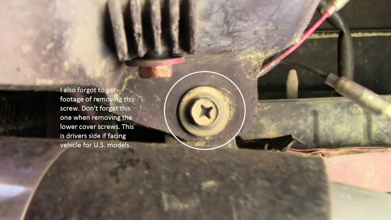 My Z31 300ZX front bumper cover removal