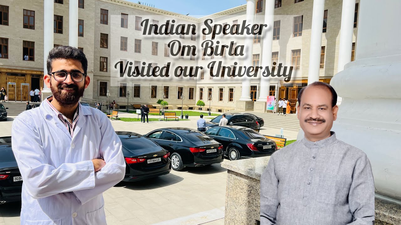 Class in Samarkand State Medical University | Indian Speaker visited our University #dailyvlog
