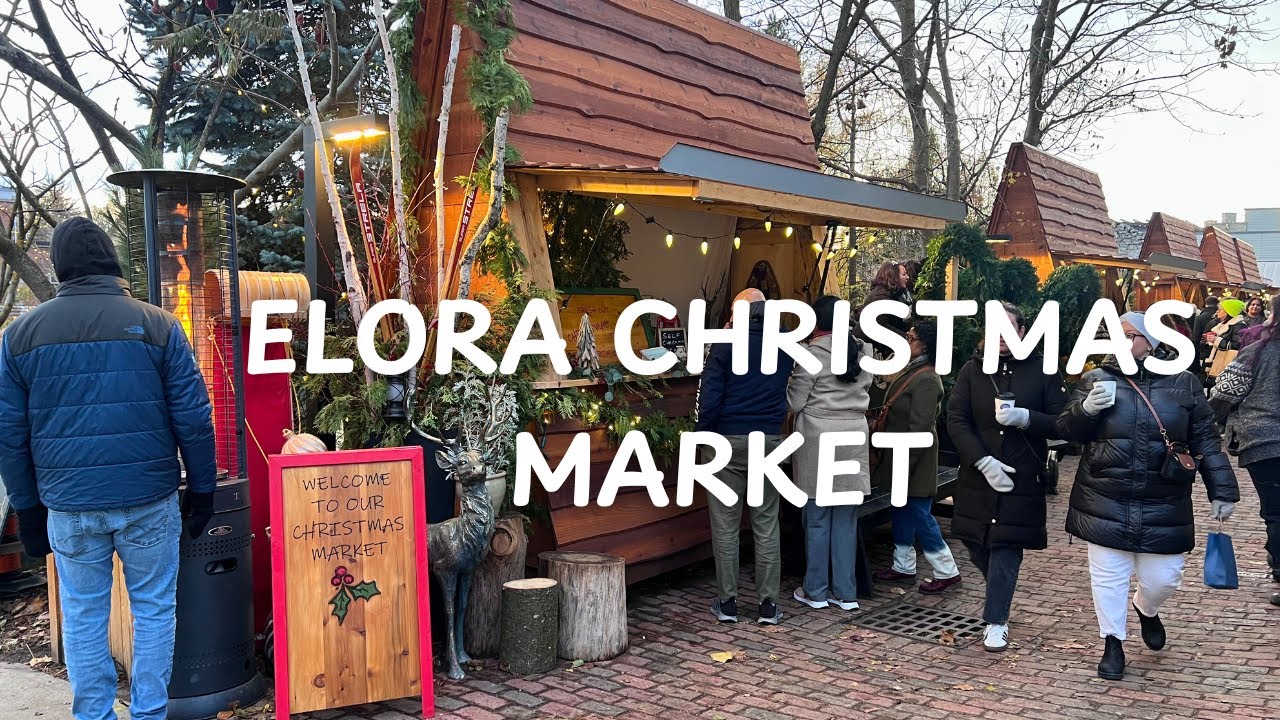 Ontario's Coziest Christmas Market | Elora