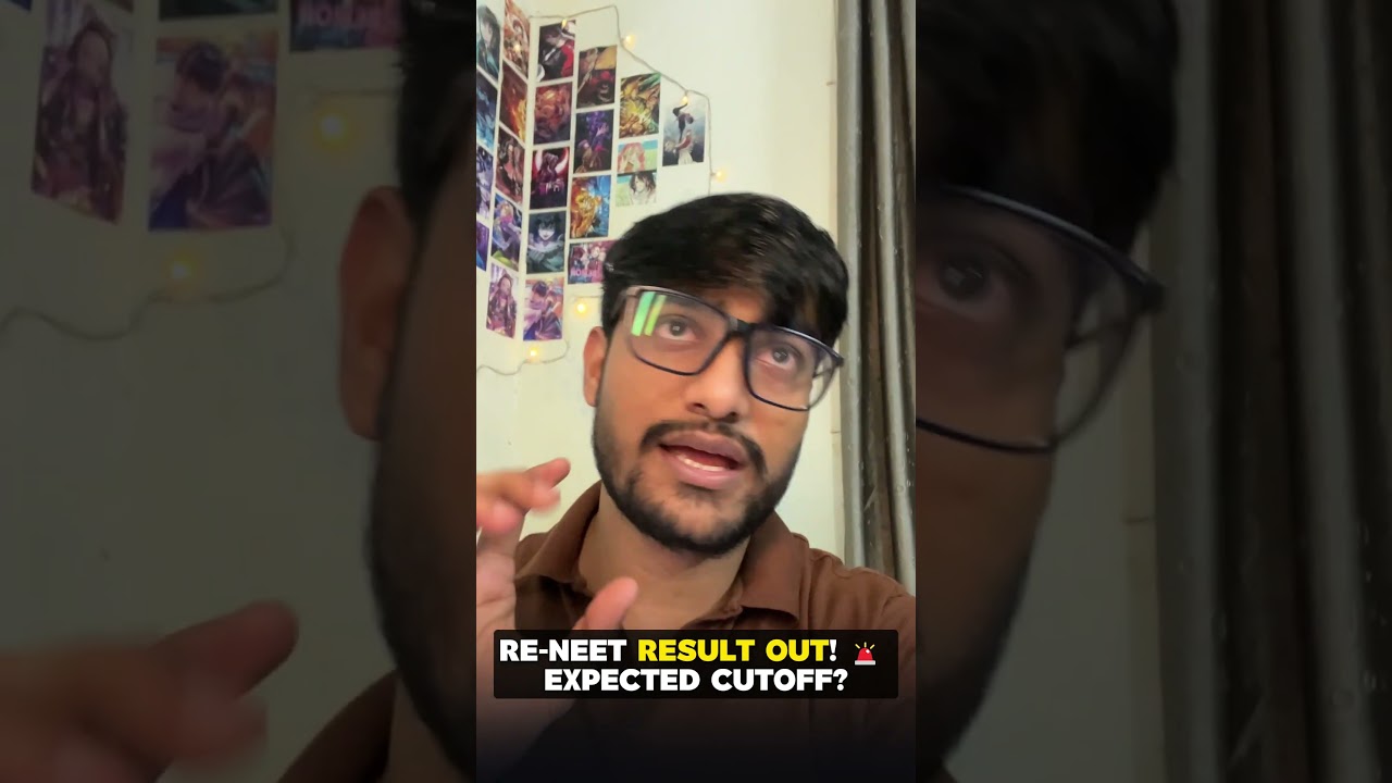🚨 Re-NEET Result OUT! Expected Cutoff SHOCKS Everyone? #Shorts #ReNEET2026result