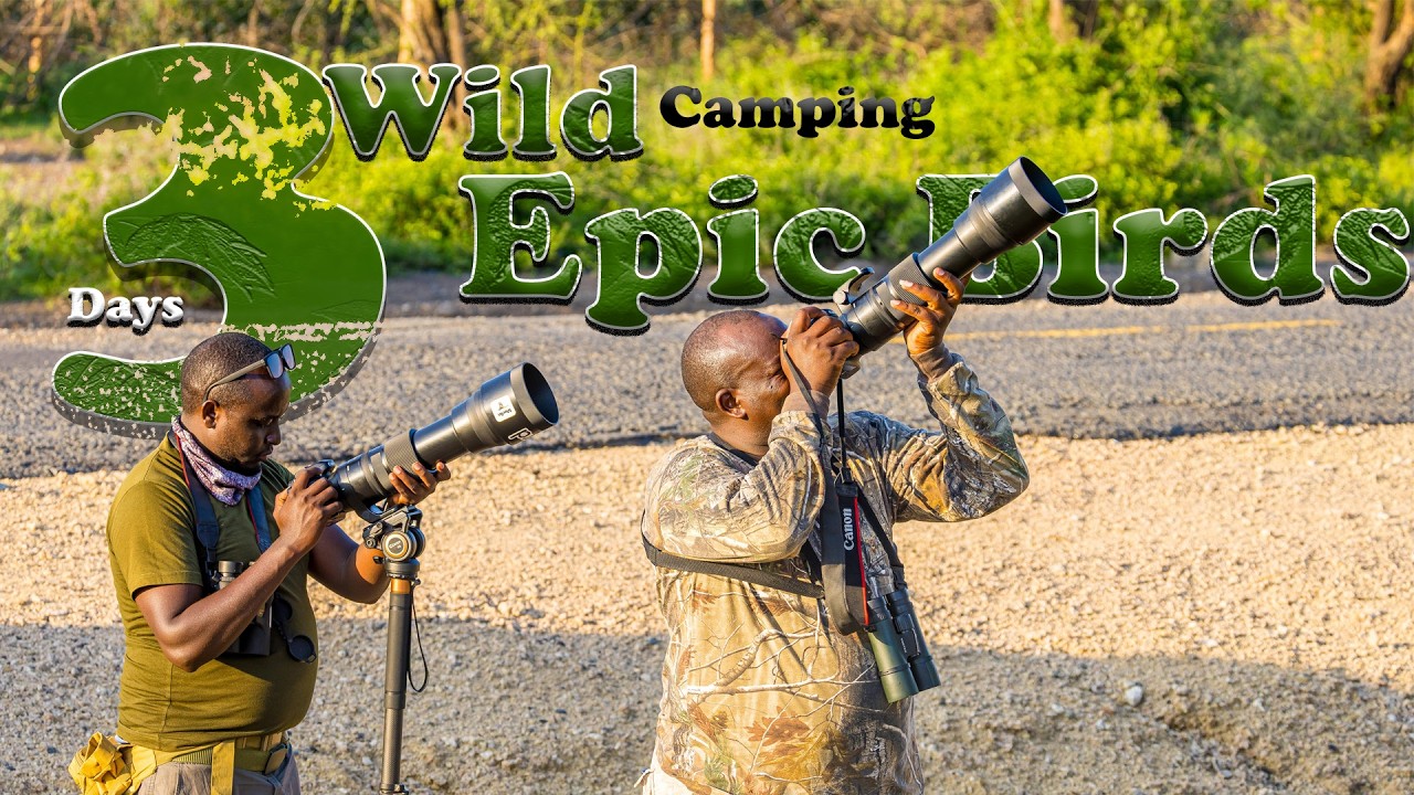 THE MAGADI EXPEDITION | 3 Days. Wild Camping. Epic Birds. (Short Film)#Magadi #BirdingKenya
