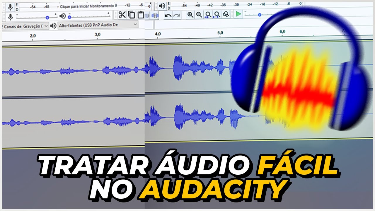 TRATAMENTO DE &Aacute;UDIO: Como MELHORAR SEU &Aacute;UDIO de forma muito simples no AUDACITY
