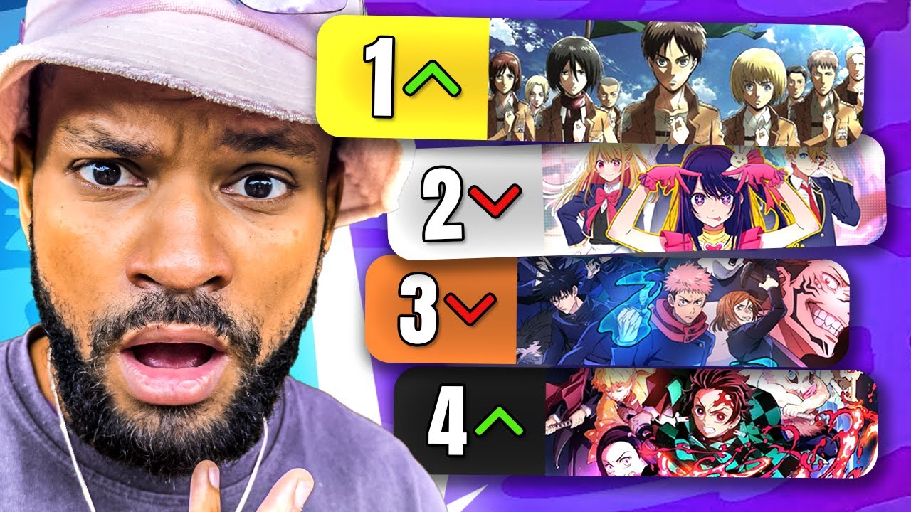 JE JUGE VOS TOP 15 ANIME ALL TIME