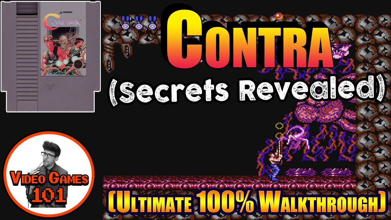 Contra NES Walkthrough | 100% Guide | Video Games 101