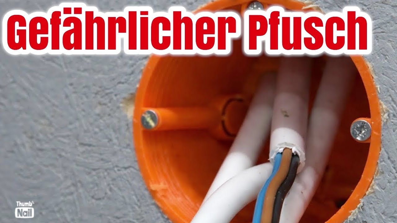95 % bauen Hohlwanddosen FALSCH ein‼️