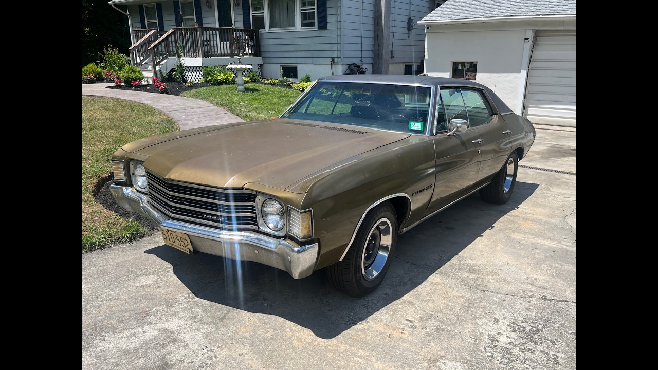Working on the daily driver Chevelle