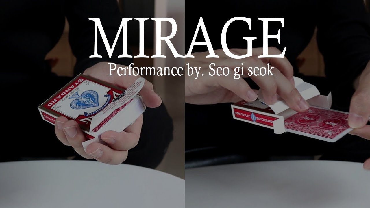 'MIRAGE' Magic trick BY JB DUMAS & DAVID STONE (Performance by. 마술하는 서기석)