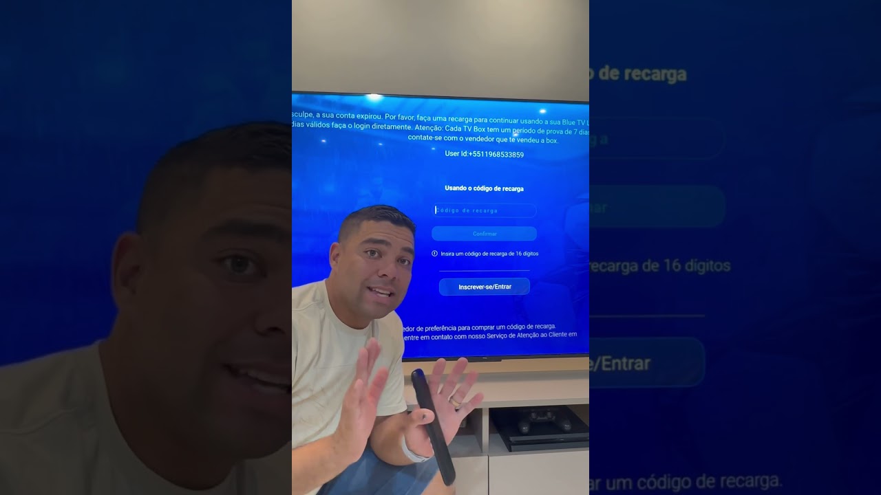 Como Recarregar Bluetv