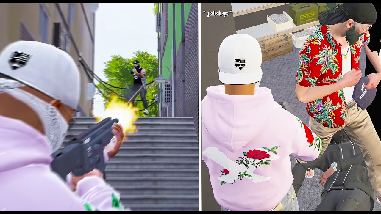 CG Fight with Outlaws Leads to a Raid on Their House | ProdigyRP 2.8
