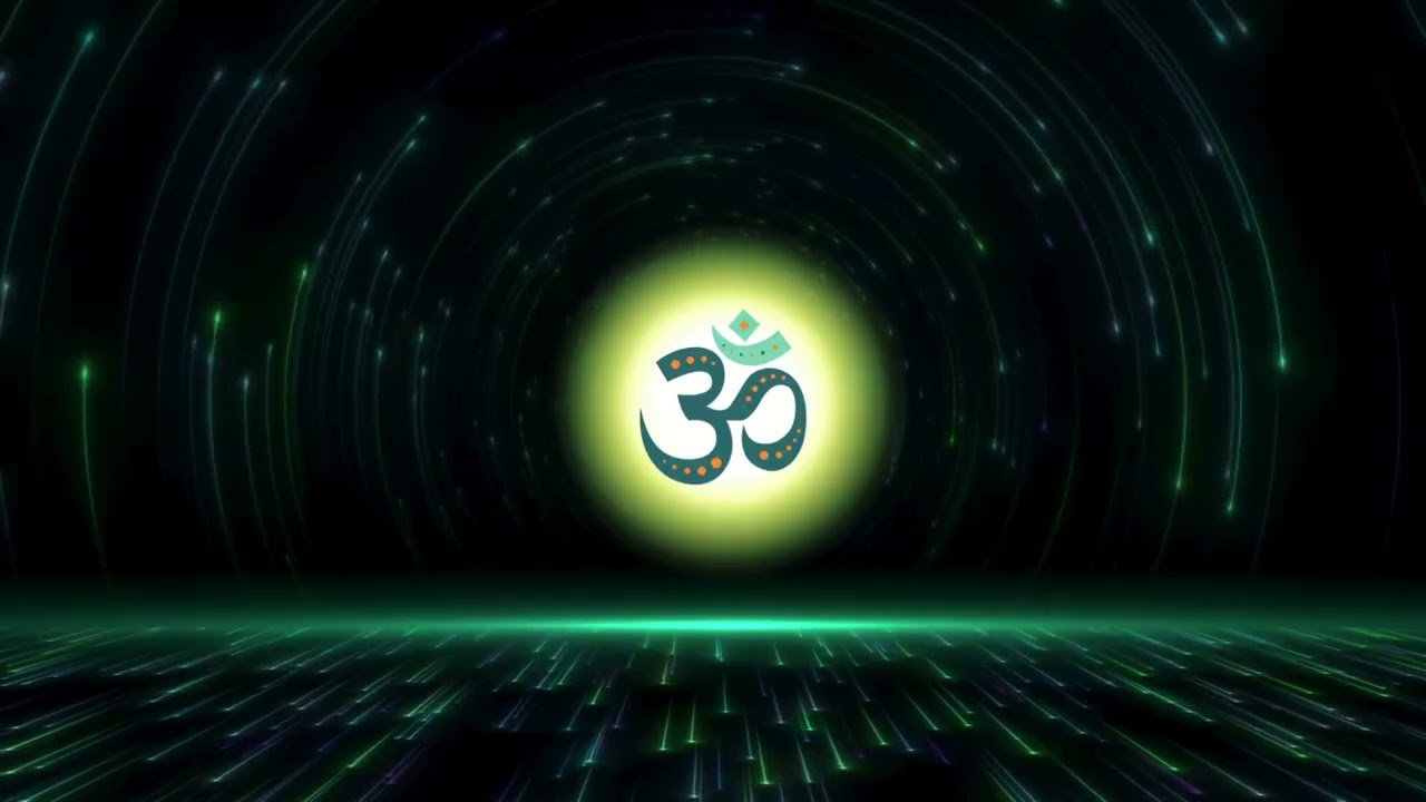 4K ॐ Om Cosmic Energy Portal | Meditation Ambient Background