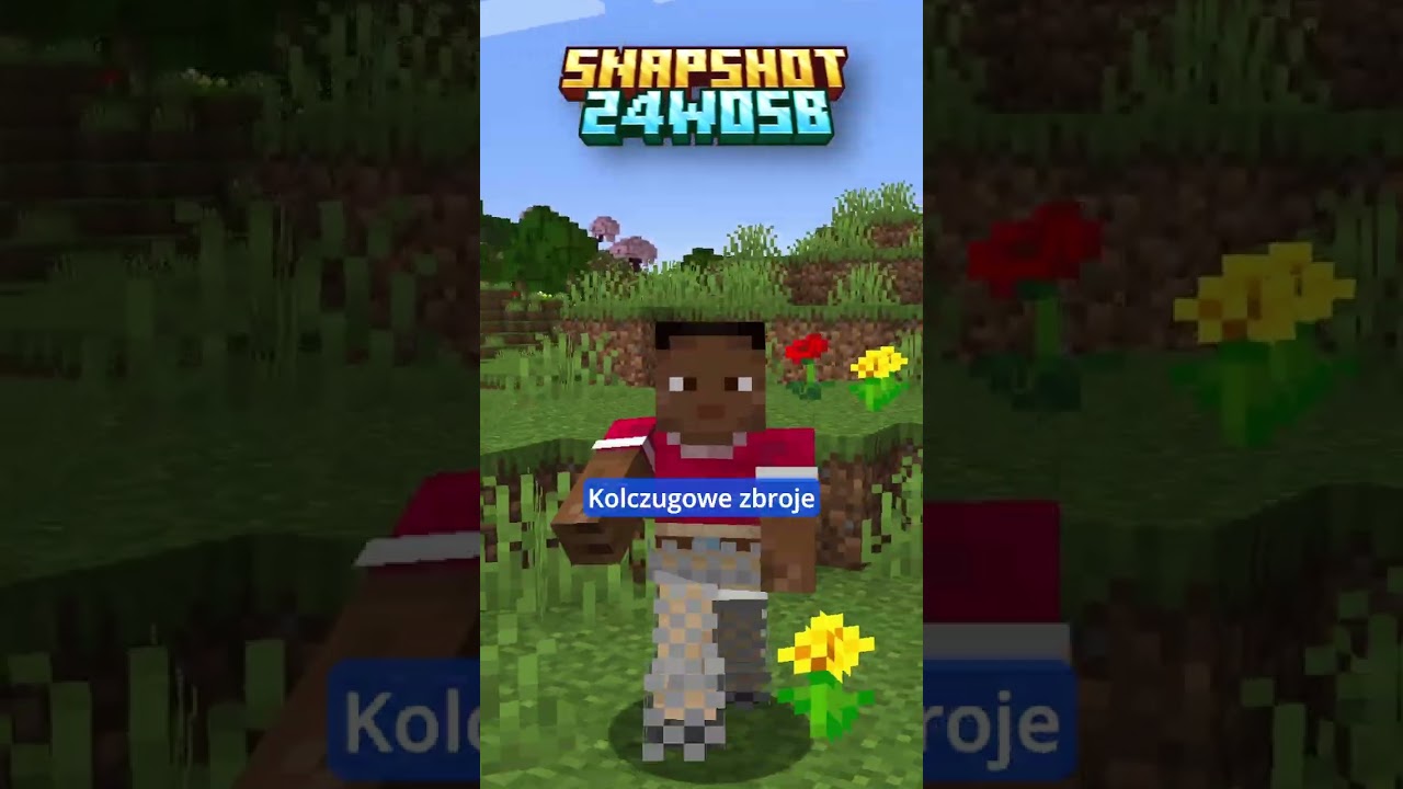 PRZEGLĄD SNAPSHOTa 24w05b - Minecraft Java Snapshot 1.20.5 #minecraft #minecraftshorts #shorts