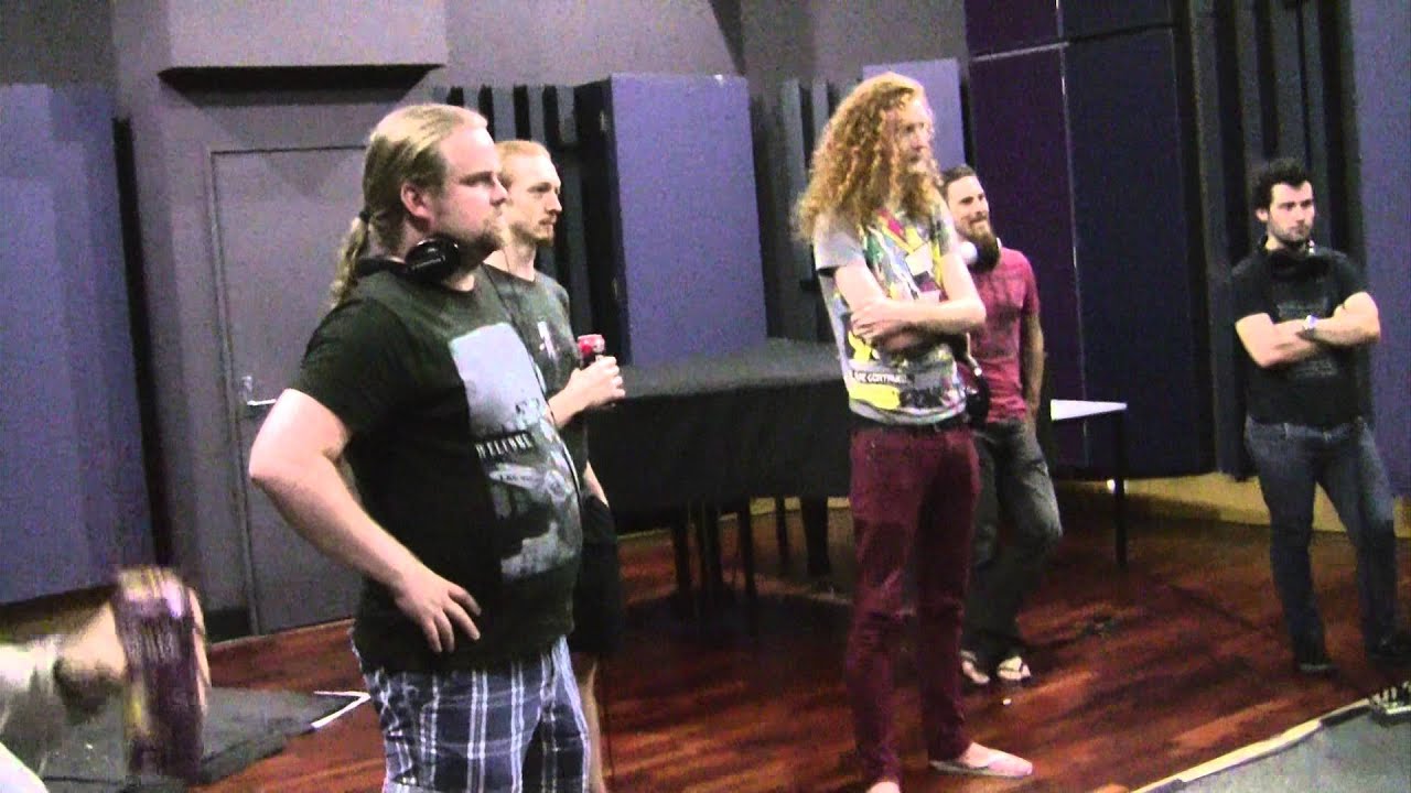 Caligula's Horse Studio Video Diary #6 - Band View, Solos, and Gang Vocals