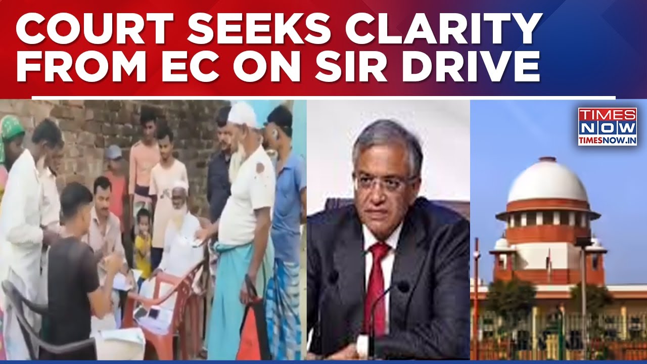 SC Bench Flags Only Three Voter Deletion Categories In SIR Drive, Seeks Ground Reality From EC